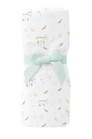 %100 Pamuk Müslin Bebek Battaniyesi - Çok Amaçlı Müslin Bebek Örtüsü - 90 x 90 cm
