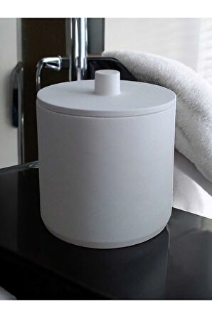 Çöp Kovası Kırık Beyaz 4 Litre