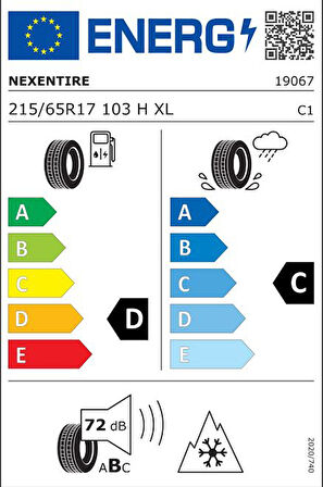 NEXEN 215/65R17 103H XL WINGUARD SPORT 2 SUV 2025 KIŞ LASTİĞİ