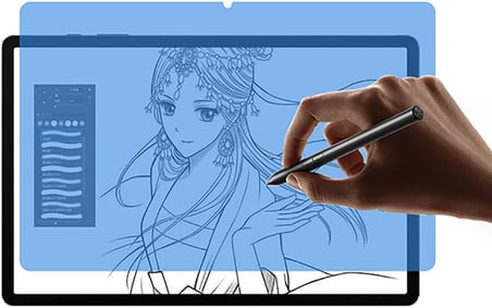 iPad Pro 13 2025 Ekran Koruyucu Kağır Hissi Veren Nano Esnek Paper-Like Şeffaf