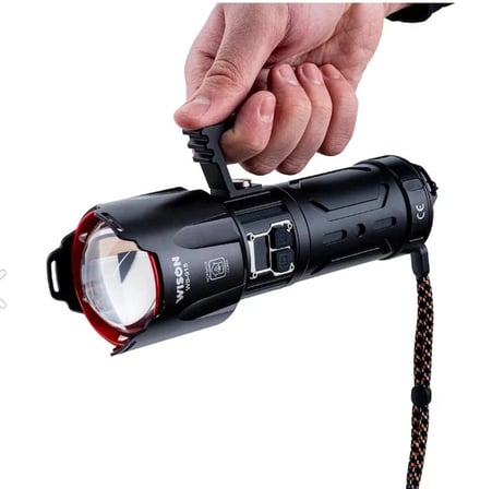 Wison Ws-915 5000 Lümen 55 Watt Şarjlı El Feneri iegxx