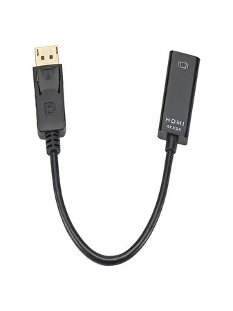 Dısplayport'tan Hdmı'ya 4K Destekli Aktif Çevirici Dönüştürücü Adaptör Kablo