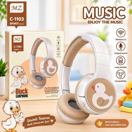 C1103 KAFA ÜSTÜ BLUETOOTH KULAKLIK