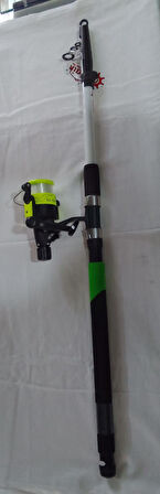 BLUE FOX MAKİNE SL 500 VE CAPTAİN EAGLE 1720  KAMIŞ OLTA TAKIMI 3 METRE