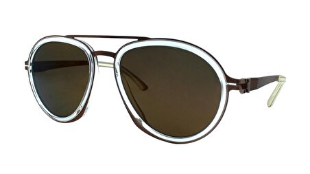 MYKITA  DD1.2  912 912 54  Kadın KAHVE Damla Çerçeve Güneş Gözlüğü