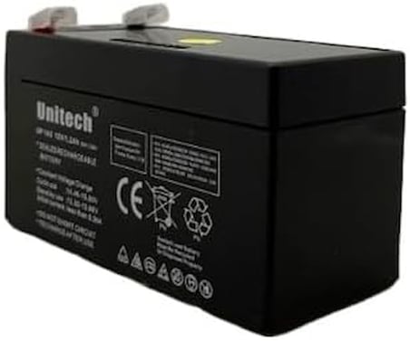 Unitech 12V/1.2Ah Bakımsız Kuru Akü
