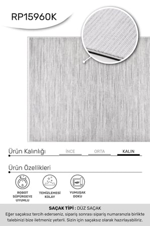ANATOLIA HALI / SİMA-Beyaz/Gri - Özel Ölçü-Salon , Oturma Odası ve Koridor Halısı