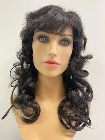 Sentetik Saç Uzun Boy Dalgalı Katlı Kesim Peruk