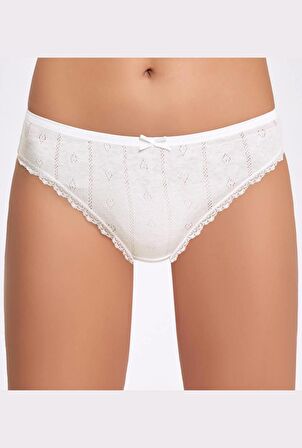 Jakarlı Transferli Ribana Bikini Külot