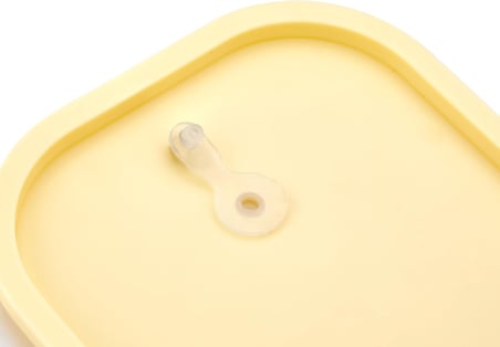 Modern Tasarım Çift Katlı Sefer Tası, 1300ML Kapasiteli, Paslanmaz Çelik SUS304, BPA İçermeyen, Vakumlu Kapaklı, Mavi ve Krem Renkli, Bölmeli Öğle Yemeği Kutusu, Beslenme Kabı, Lunch Box (Mor)