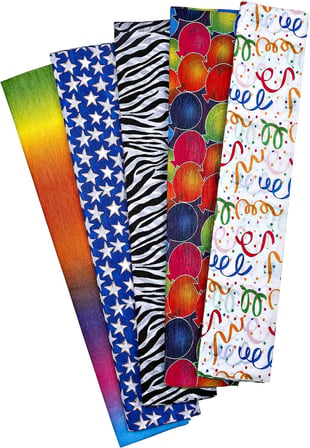 Nova Color Nc-338 Krapon Kağıdı 10Lu Karışık Renkli Set
