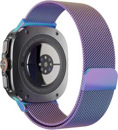 - Samsung ile uyumlu Galaxy Watch 7 Ultra 47mm Kordon Milano Loop Metal Kordon