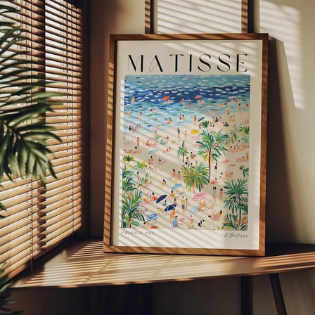 Matisse 3'lü Çerçevesiz Poster, Modern Dekoratif Çerçevesiz Poster, Tablo (3Matisse1, 50 x 70)