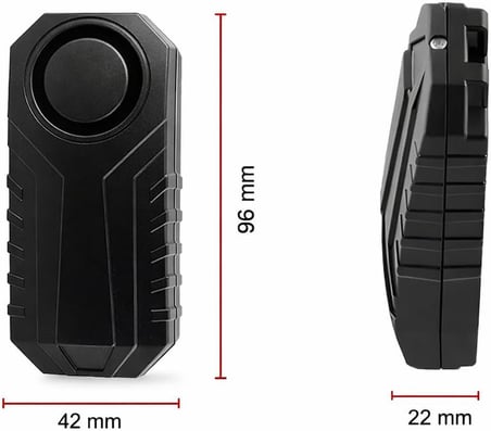 Uzaktan Kumandalı Bisiklet ve Motosiklet Alarmı 113dB – IP55 Su Geçirmez, 7 Seviye Hassasiyet, SOS Fonksiyonlu Güvenlik Alarm Sistemi