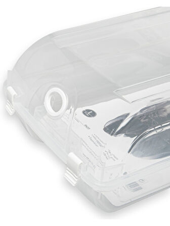 10 ADET Lord Large Erkek Ayakkabı Kutusu G423 - Şeffaf 