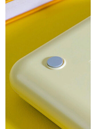 MOBGİFT Renkli Yuvarak Tuşlu Şirin Hesap Makinası SARI