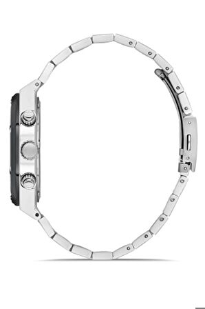 Erkek Premium Kol Saati Çelik Kasa Çelik Kordon Su Geçirmez Paslanmaz Çelik Model 2 Yıl Garantili