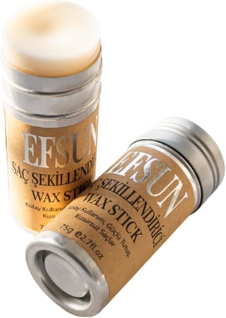 Hair Wax Stick 75gr, Saç Şekillendirici, Saç Sabitleyici, Besleyici Saç Waxı, Bebek Saç Sabitleyici Wax