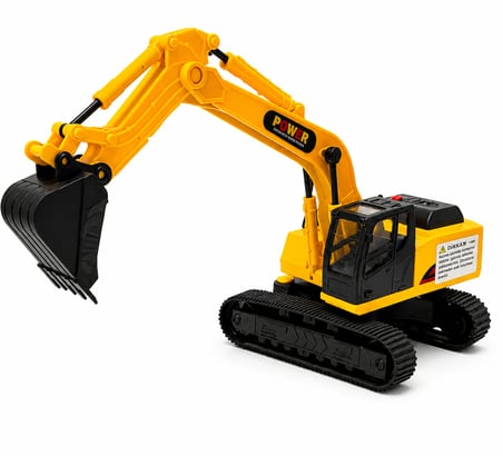 Duman Oyuncak Power Işıklı ve Sesli Oyuncak Ekskavatör 30 cm