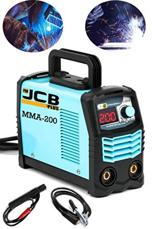 Projcb Plus BLUE WELD 201 AMP İnvertör Kaynak Makinası Akıllı Çift Kartlı Sistem Otomatik Korumalı