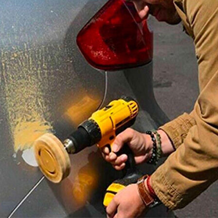 By Nevser® Kauçuk Oto Leke Temizleyici Silgi