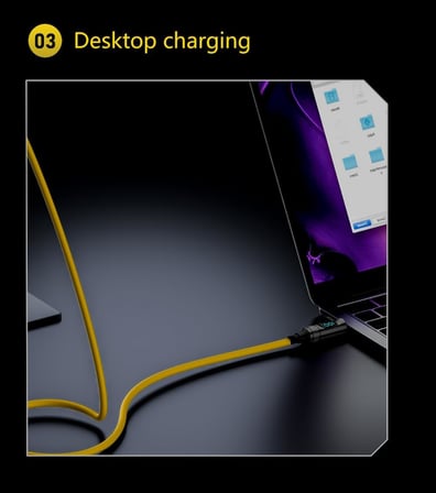 Type C To Type C 100W Hızlı Şarj 20Gbps Veri Transfer Hızı 8K60Hz Görüntü Aktarım Kablosu 2 metre Yeşil GRN-02