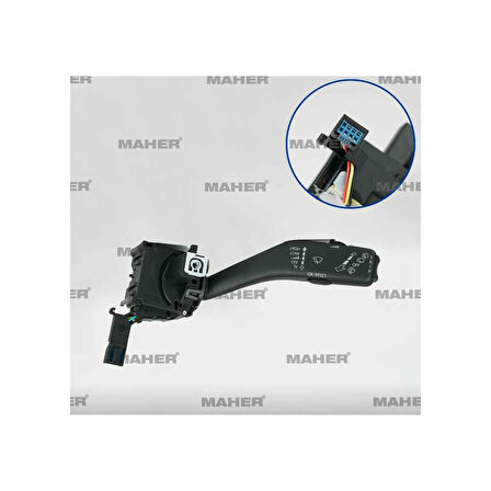 KOL CAM SİLGİ KUMANDA GOLF5 / JETTA / PASSAT / CADDY / LEON 04-09 (YOL BİLGİSAYARLI)