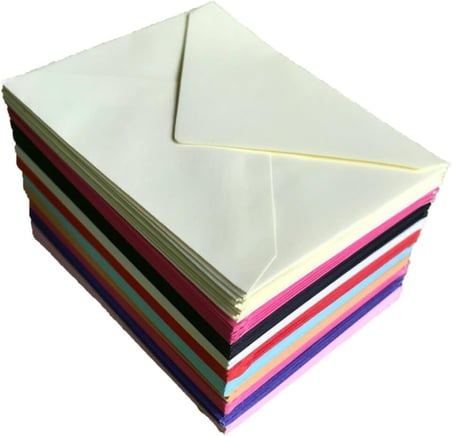 Renkli Zarf 7x9 Cm 200'lü 6695955214551