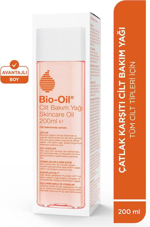 Bio-Oil Çatlak Karşıtı &amp; Leke Karşıtı Nemlendirici Cilt Bakım Yağı 200 ml