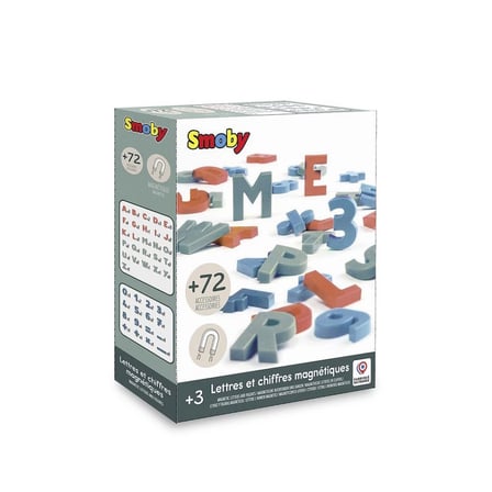 72 Magnetic Letters & Numbers