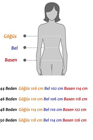 Garnili Siyah Büyük Beden Elbise 25A-0983