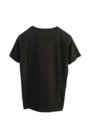 Dikey Baskılı Şort ve Tişört Takımı