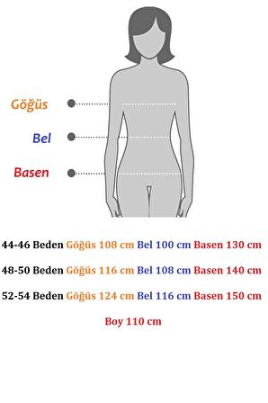 Büyük Beden Rahat Abiye Elbise 25C-2361