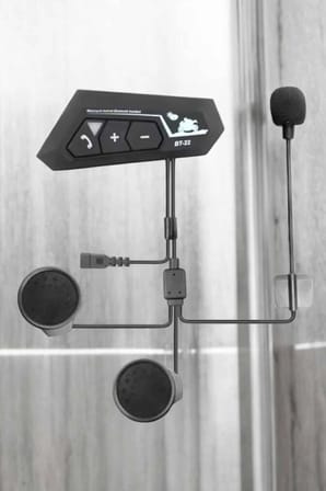 İnterkom Intercom Kask Kulaklık Bt22 Bluetooth Motosiklet Kulaklık 5.0 Bluetooth