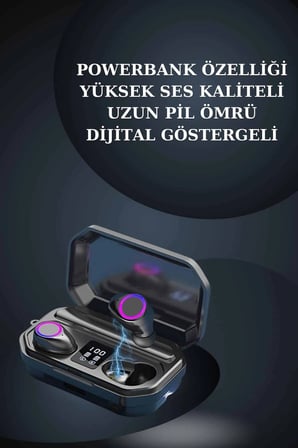 Yeni Nesil Kampanyası Bluetooth Bağlantılı Akıllı Saat Ve Kablosuz Kulaklık Dijital Göstergeli