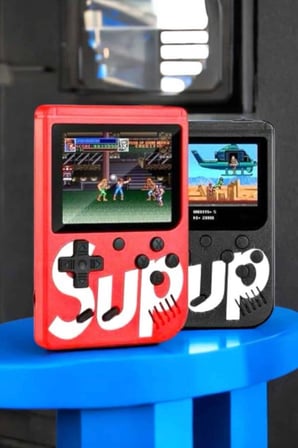 Taşınabilir El Atarisi Sup 400 Oyunlu Mini Oyun Konsolu