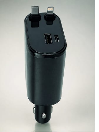 120w Hızlı Şarj Destekli 4'ü 1 Arada Araç Şarj Cihazı Type-c, Lightning, Usb Ve Usb-c Çıkışlı