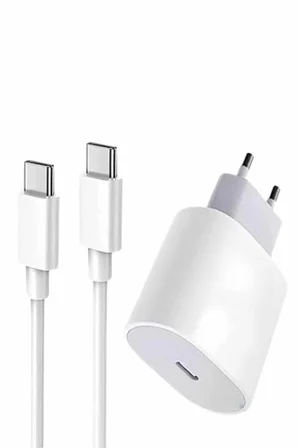 Type-c Hızlı Şarj Özellikli Cihazı Usb-c Kablo Dahil