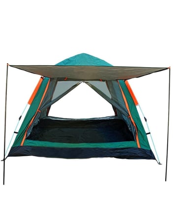 Otomatik Kamp Çadırı 240x210 Cm Gölgelikli Kolay Kurulum Aile Çadırı