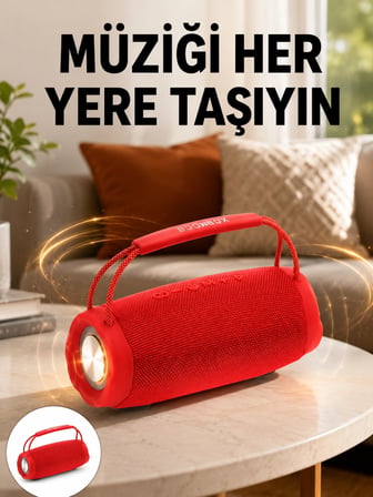 Ipx6 Su Geçirmez Bluetooth 5.1 Taşınabilir Hoparlör Çift 10w Yeni Nesil