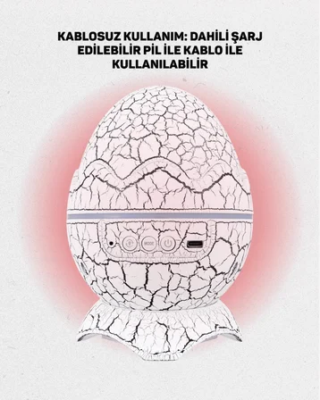 Ayarlanabilir Parlaklık Ve Sis Efektli Atmosfer Lambası Yeni Nesil