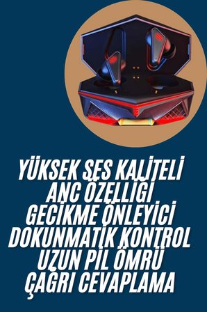 Profesyonel Tws Işıklı Kablosuz Bluetooth Kulaklık  Kulaklığı Yeni Nesil
