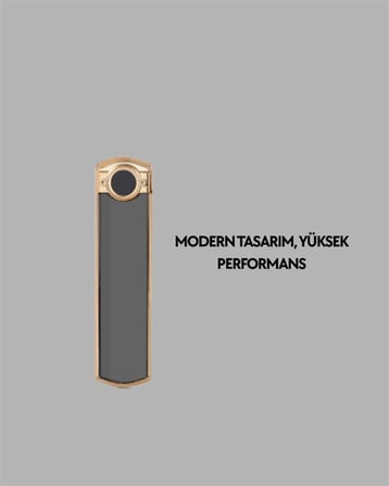 Rüzgar Geçirmez Elektronik Çakmak – Modern Tasarım, Metal Gövde