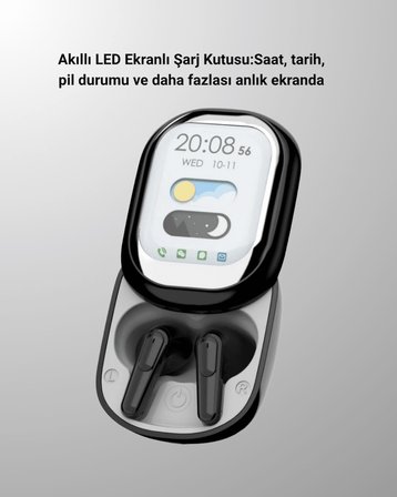 Enc Destekli Bluetooth 5.4 Kulaklık – EQ Ayarlı, Akıllı Kutulu