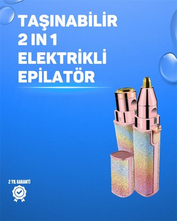 Kaş Ve Yüz Epilation Aleti – Kolay Kullanımlı, Portatif Shaver Usb Şarjlı