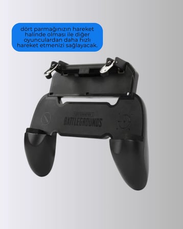 Mobil Oyunlar İçin Joystickli Ergonomik Gamepad Kontrol Cihazı
