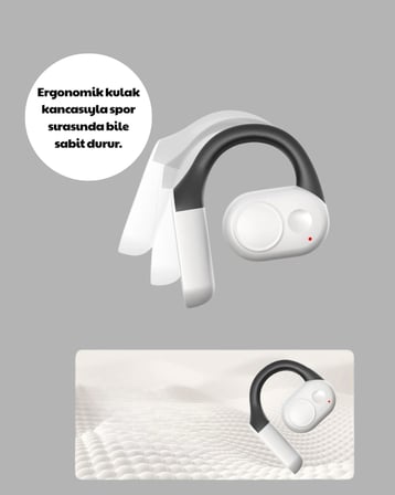 Kablosuz Bluetooth Kulaklık – Otomatik Eşleşme, Tek Tuş Kontrol, Stereo Ses