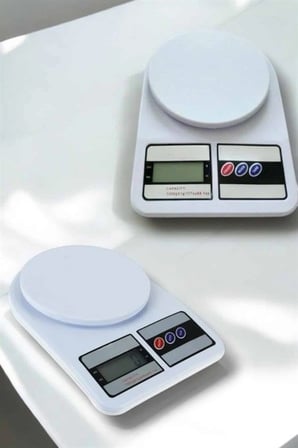 Hassas Terazi 10 Kg Kapasiteli, Yüksek Hassasiyetli Dijital Mutfak Tartısı