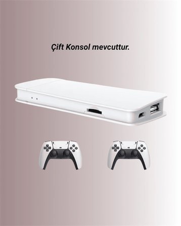 Hdmı Çıkışlı Çift Kablosuz Kollu Retro Game Stick – M15
