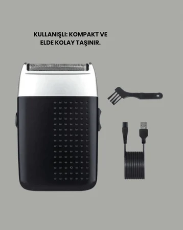 Evde Kuaför Konforu: Usb Şarjlı Saç Ve Sakal Kesme Makinesi